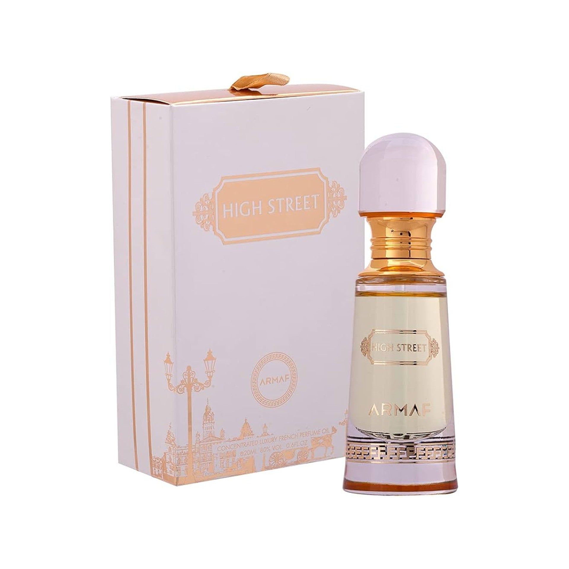 Armaf High Street Pour Femme Perfume Oil 20ml for women with a soft floral citrus fragrance and elegant feminine scent