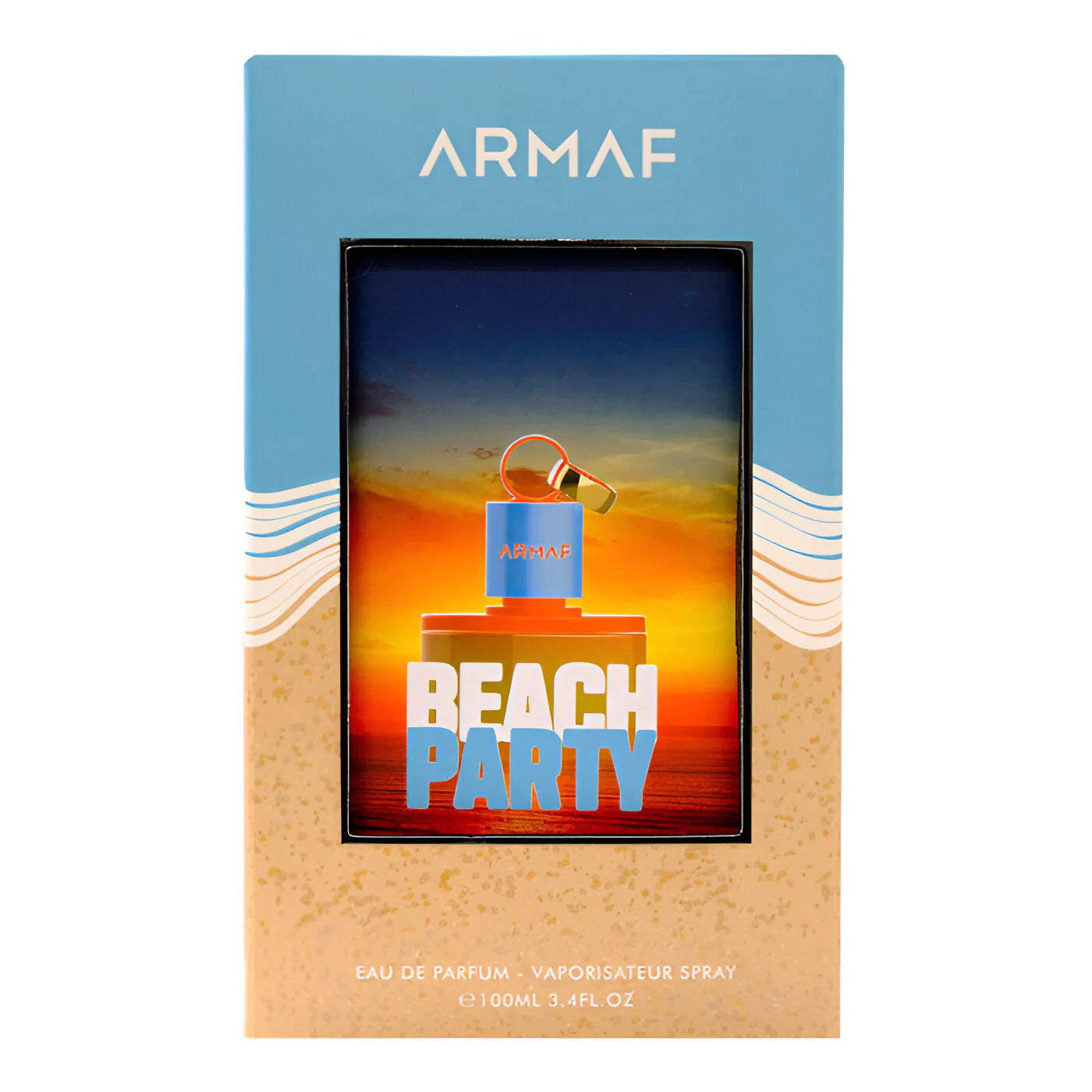 Armaf Beach Party 105ml premium unisex perfume with fresh fruity aquatic and musky aroma