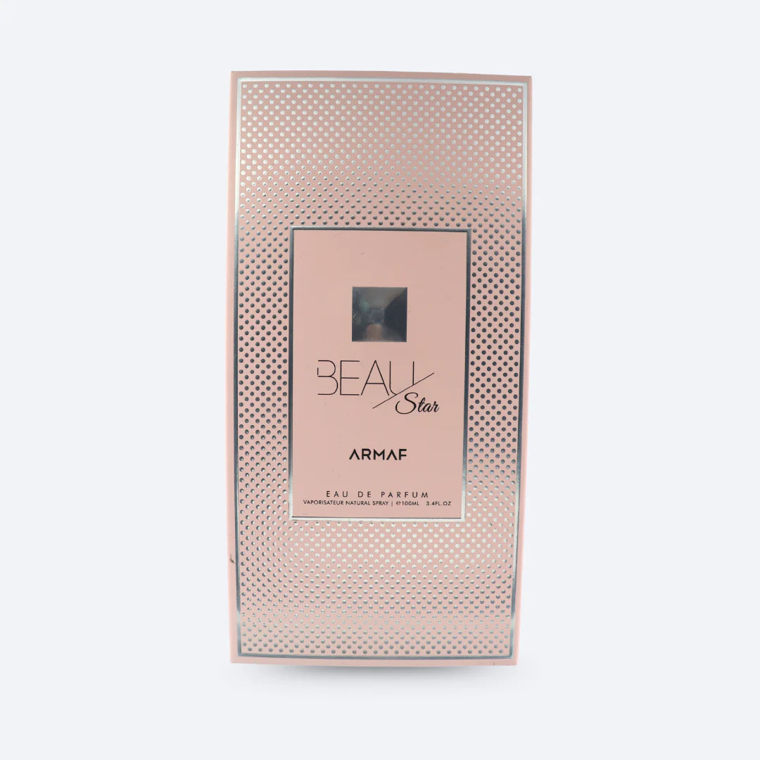 Armaf Beau Star Pink Eau De Parfum 100ml vanilla musk fragrance for women with rose amber and softwood notes