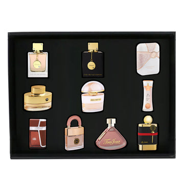 Armaf Best Of 10 Signature Collection for Her 10 pieces perfume set women's fragrance gift collection