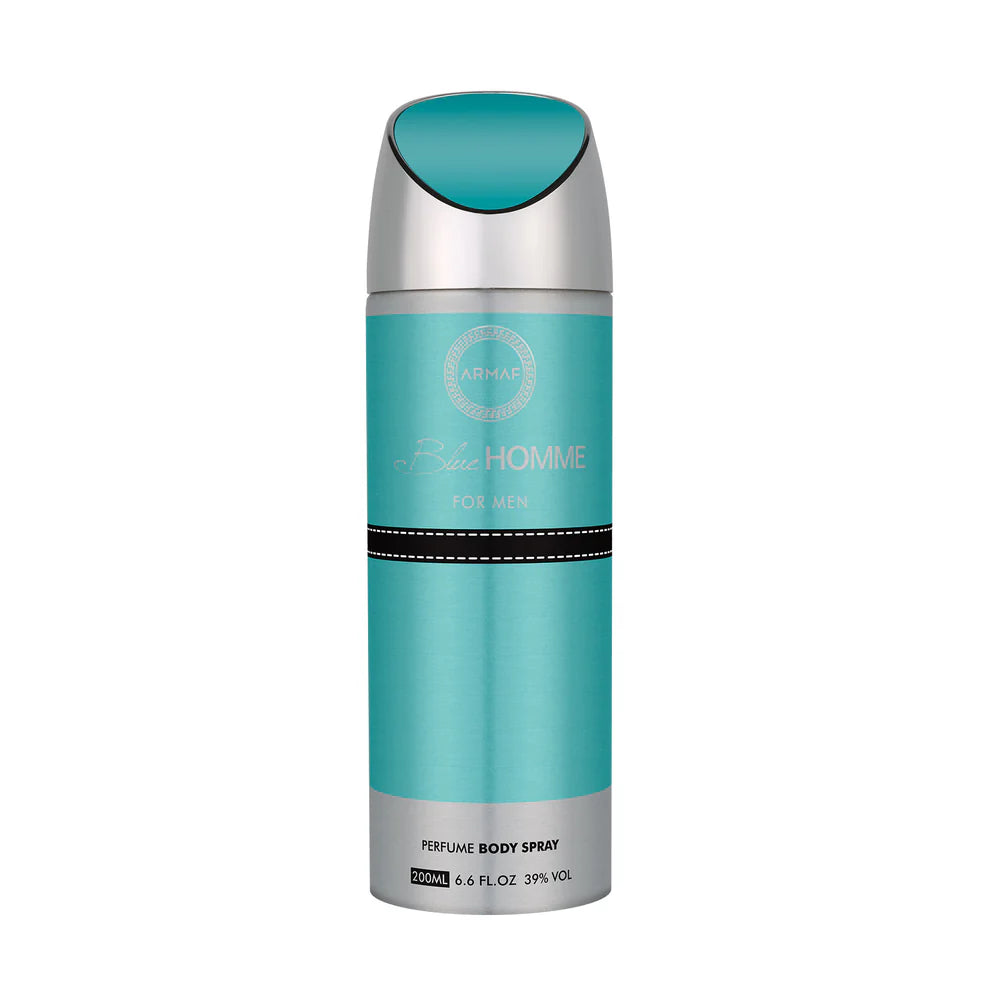 Armaf Blue Homme Man deodorant spray 200ml long lasting body spray for men with fresh scent
