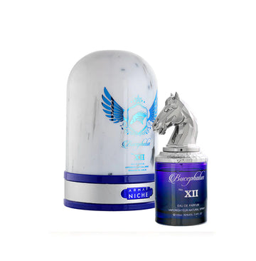 Armaf Bucephalus No XII Man 100ml men's fragrance with lemon orange blossom mint spices ginger amber musk sandalwood and vetiver notes