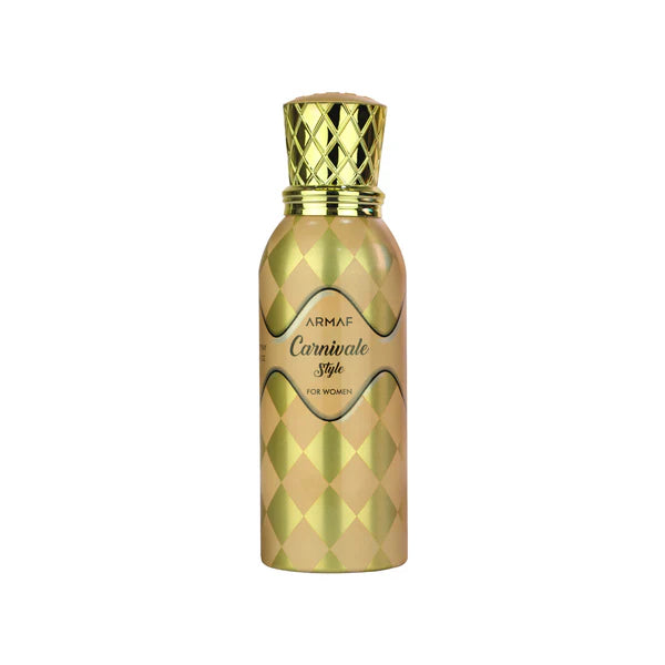 Armaf Carnivale Style Woman Deodorant Spray 200ml long lasting women's fragrance with fresh floral fruity notes and elegant feminine everyday scent