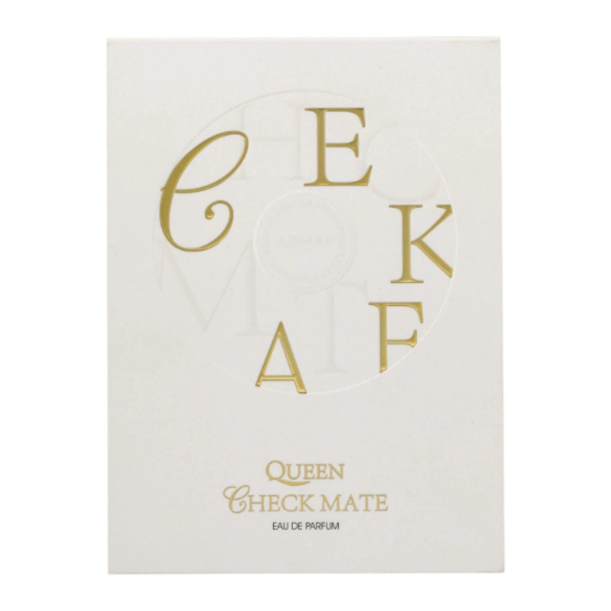 Armaf Check Mate White Queen 100ml premium women's perfume with powdery floral and sandalwood fragrance