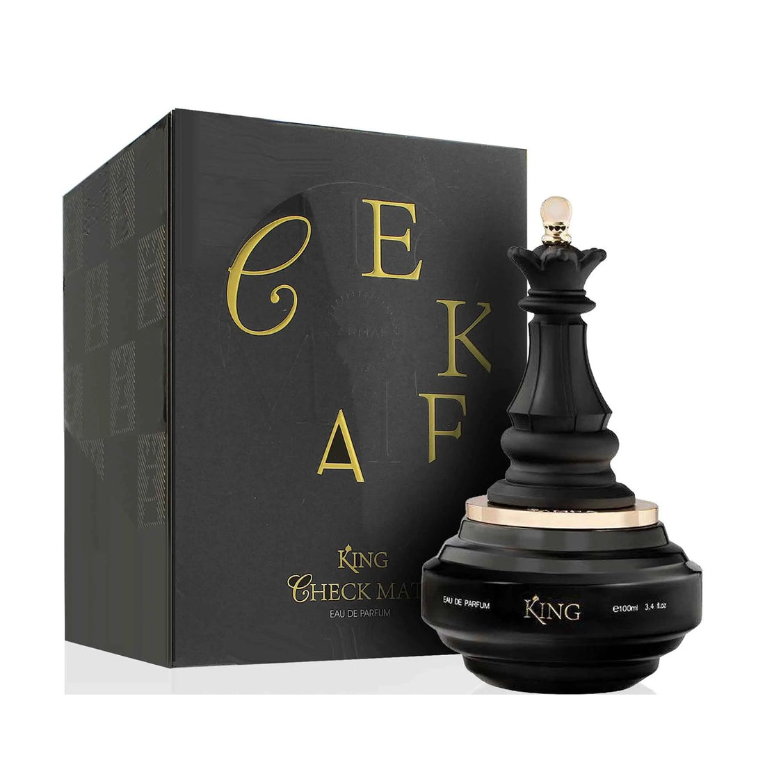 Armaf Checkmate King Eau De Parfum fragrance bottle
