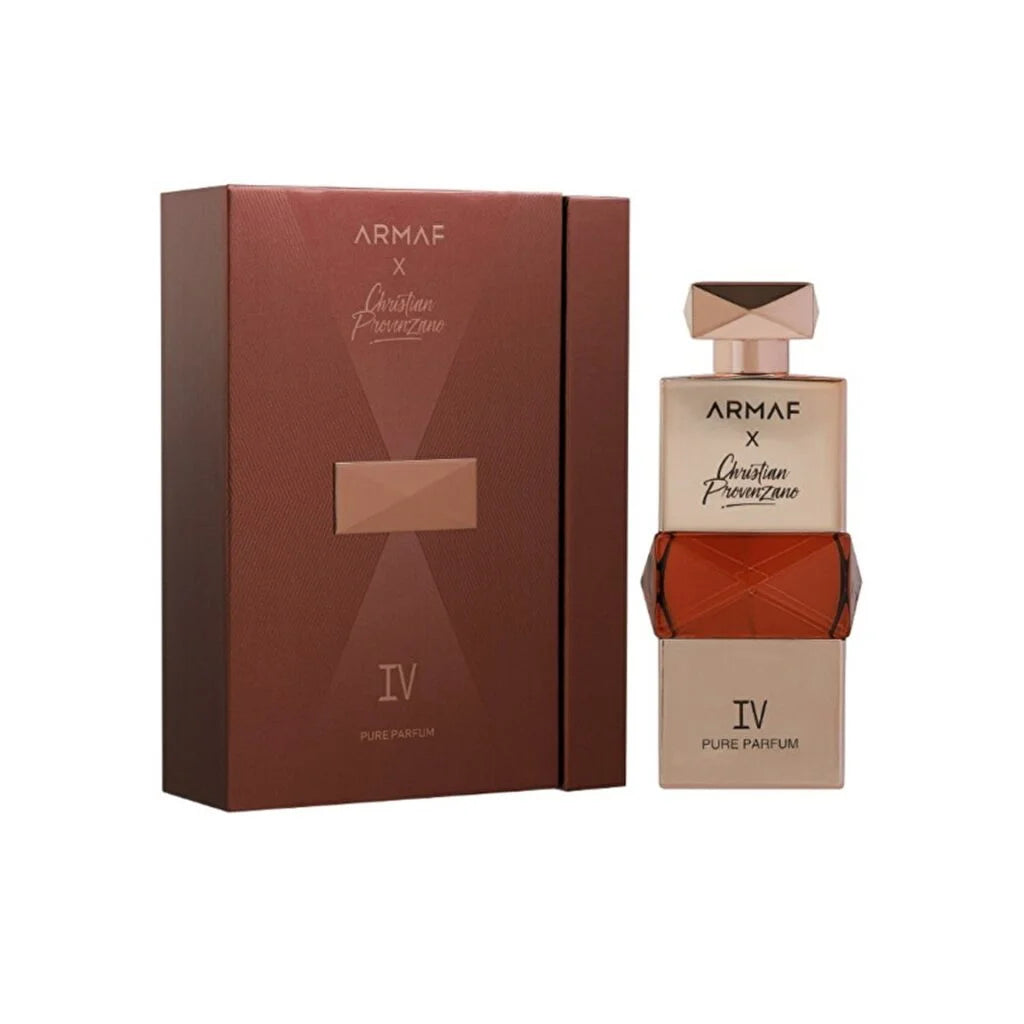 Armaf Christian Provenzano IV Gold Brown Eau De Parfum 100ml fragrance bottle