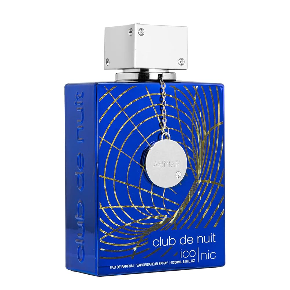 Armaf Club De Nuit Blue Iconic Eau De Parfum 200ml woody aromatic fragrance
