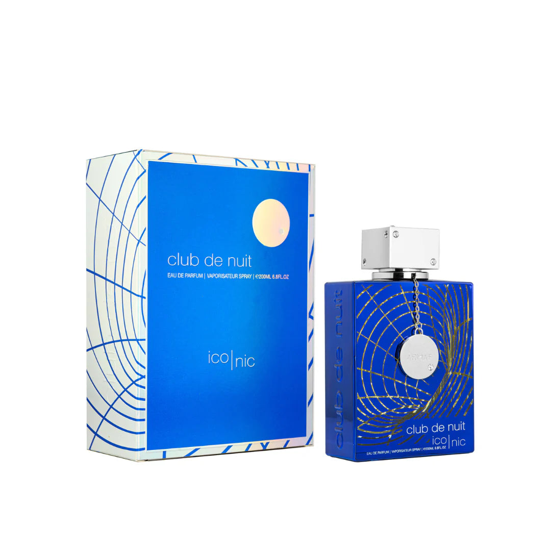 Armaf Club De Nuit Blue Iconic EDP 200ml long lasting perfume bottle
