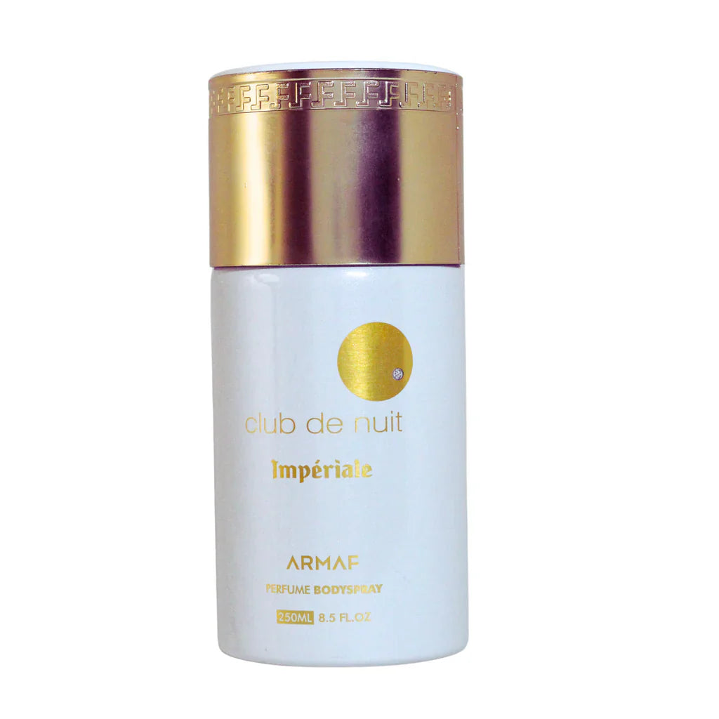 Armaf Club de Nuit Imperiale fragrance body mist 250ml long lasting body mist for women with floral musky scent