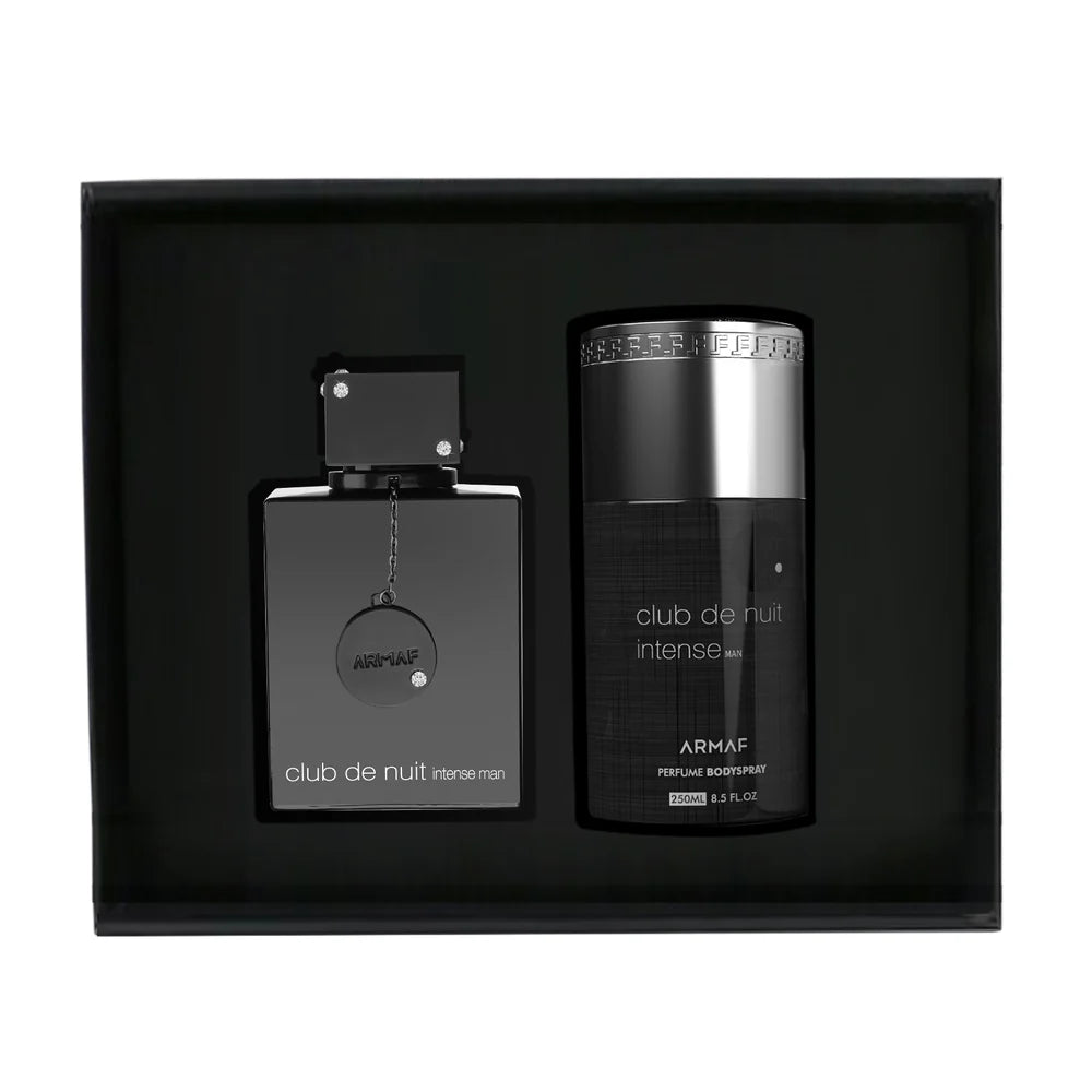 Armaf Club De Nuit Intense Man 200ml Eau De Parfum and 250ml body spray duo men's fragrance set