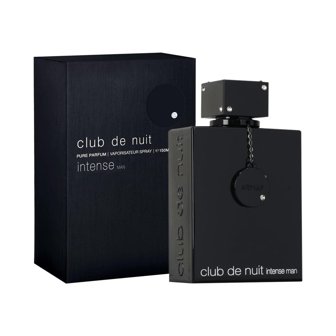 Armaf Club De Nuit Intense Man Pure Parfum 150ml long lasting men's scent with citrus fruity opening smoky birch floral heart and warm vanilla musk base