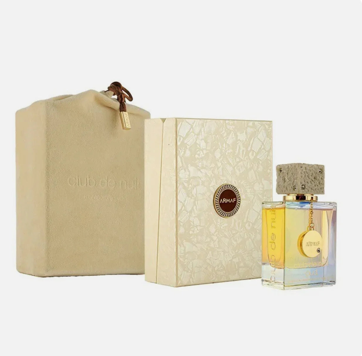 Armaf Club De Nuit Oud EDP 105ml long lasting perfume bottle
