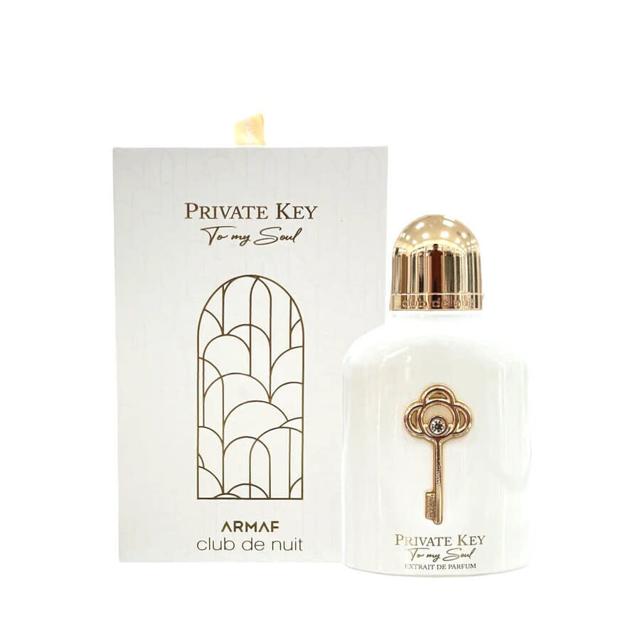 Armaf Club de Nuit Private Key To My Soul Extrait De Parfum 100ml long lasting unisex scent with spicy pepper opening aromatic fruity floral heart and warm woody vanilla base