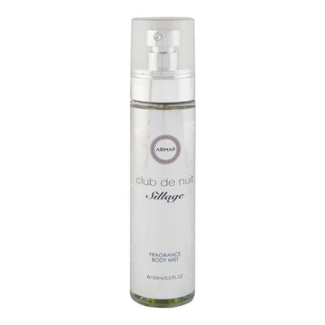 Armaf Club de Nuit Sillage body mist 150ml long lasting body mist with fresh metallic citrus scent