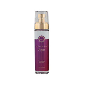 Armaf Club de Nuit Untold body mist 150ml warm spicy body mist with luxurious scent