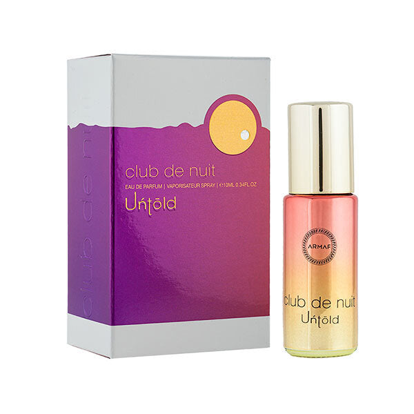 Armaf Club De Nuit Untold Eau De Parfum 10ml fragrance bottle
