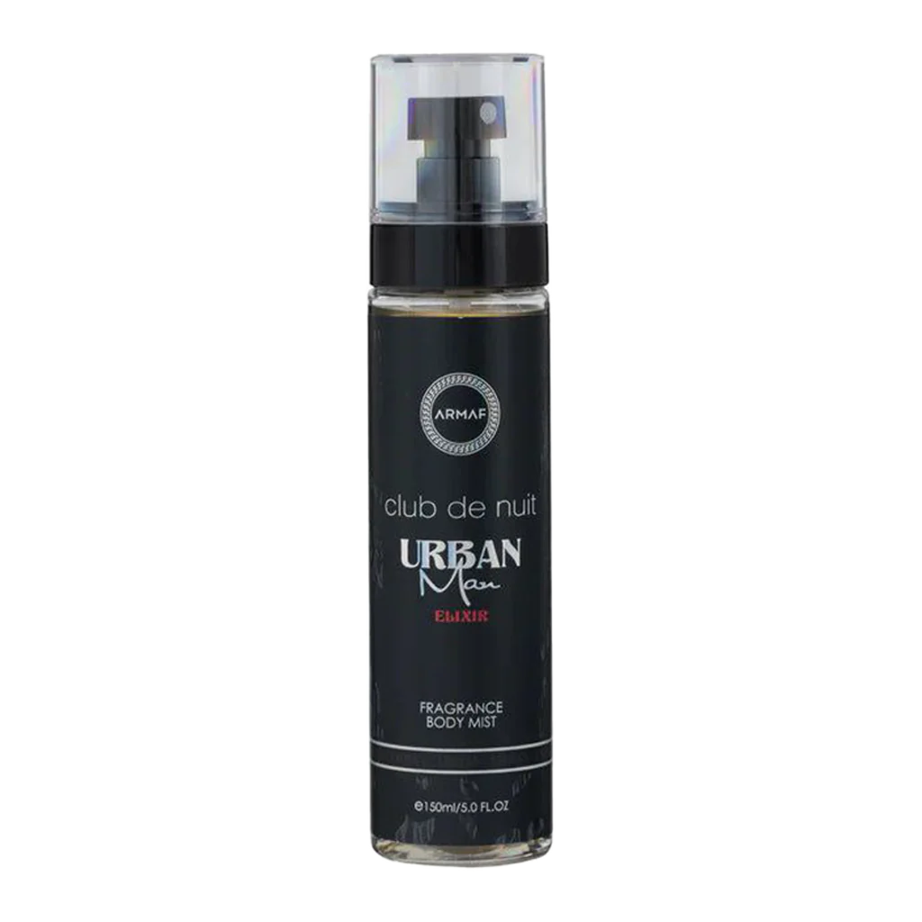 Armaf Club de Nuit Urban Elixir body mist 150ml fresh spicy fragrance for men daily use