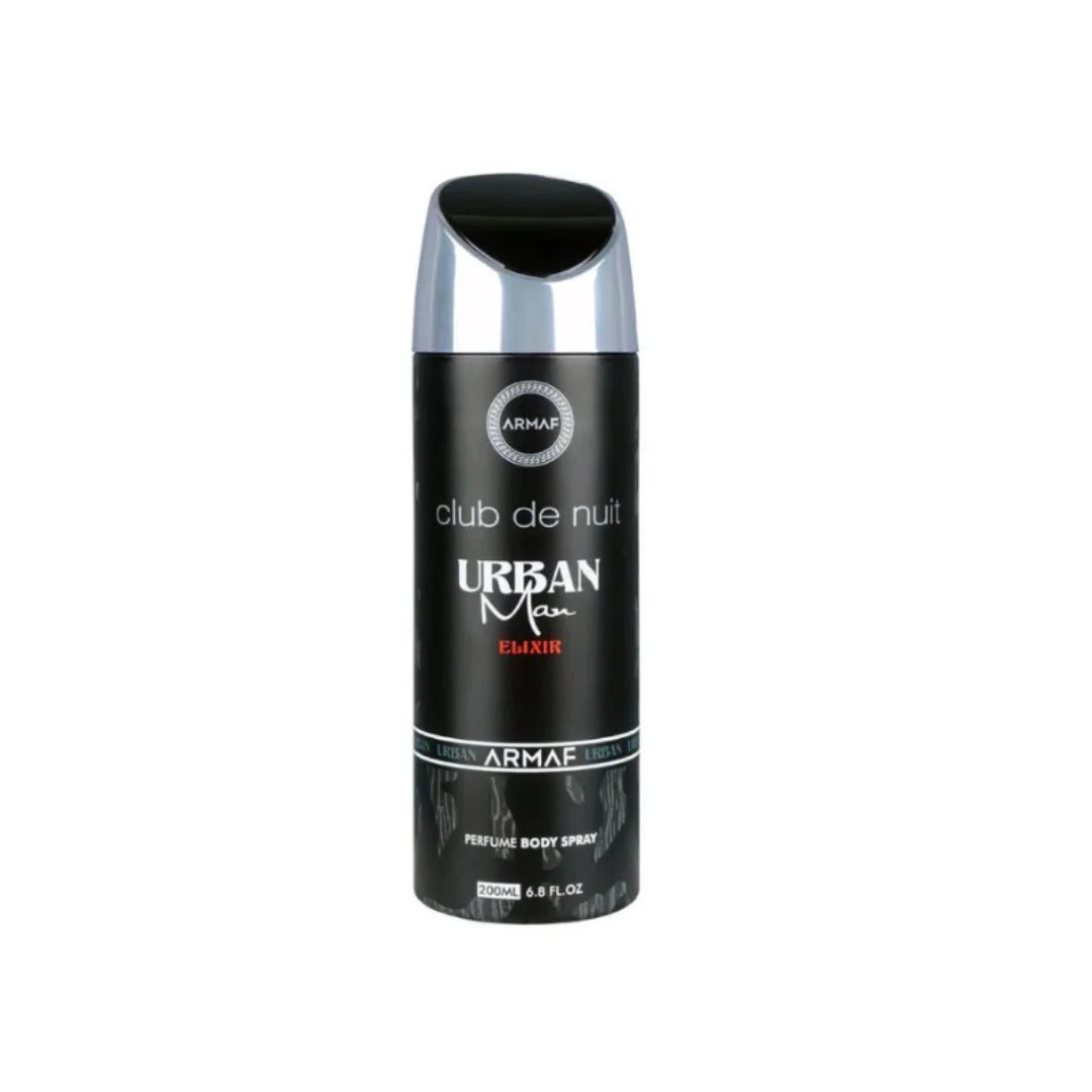 Armaf Club De Nuit Urban Man deodorant spray 200ml long lasting body spray for men with fresh scent