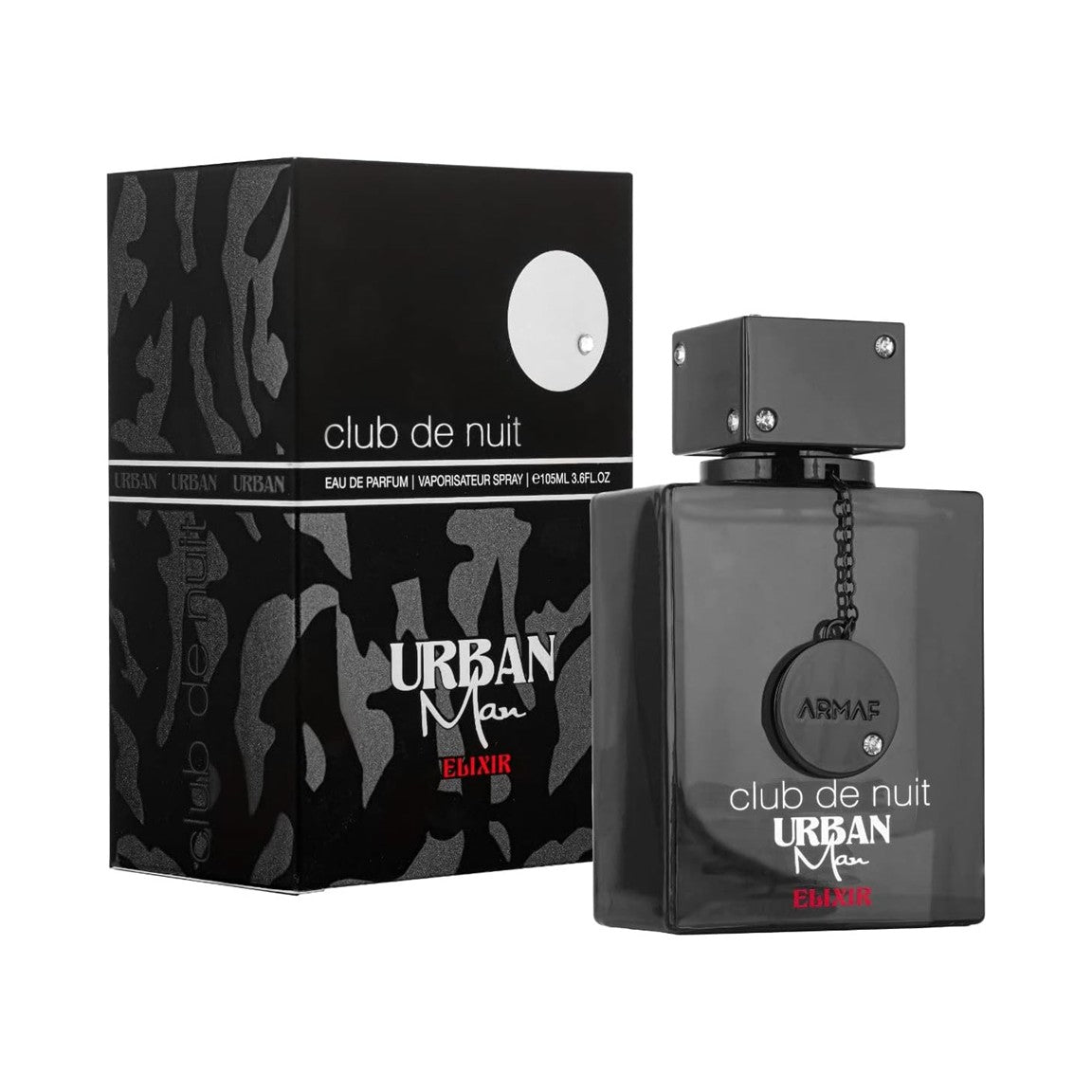 Armaf Club De Nuit Urban Man Elixir Eau De Parfum 105ml men's fragrance bottle