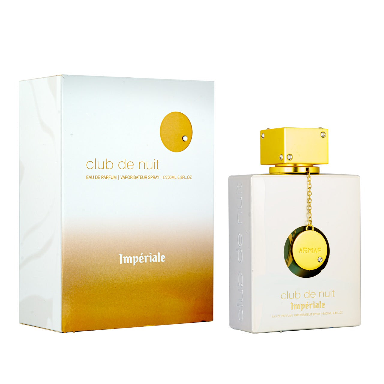 Armaf Club de Nuit White Imperiale fragrance body spray 200ml long lasting women's fragrance with floral musky scent