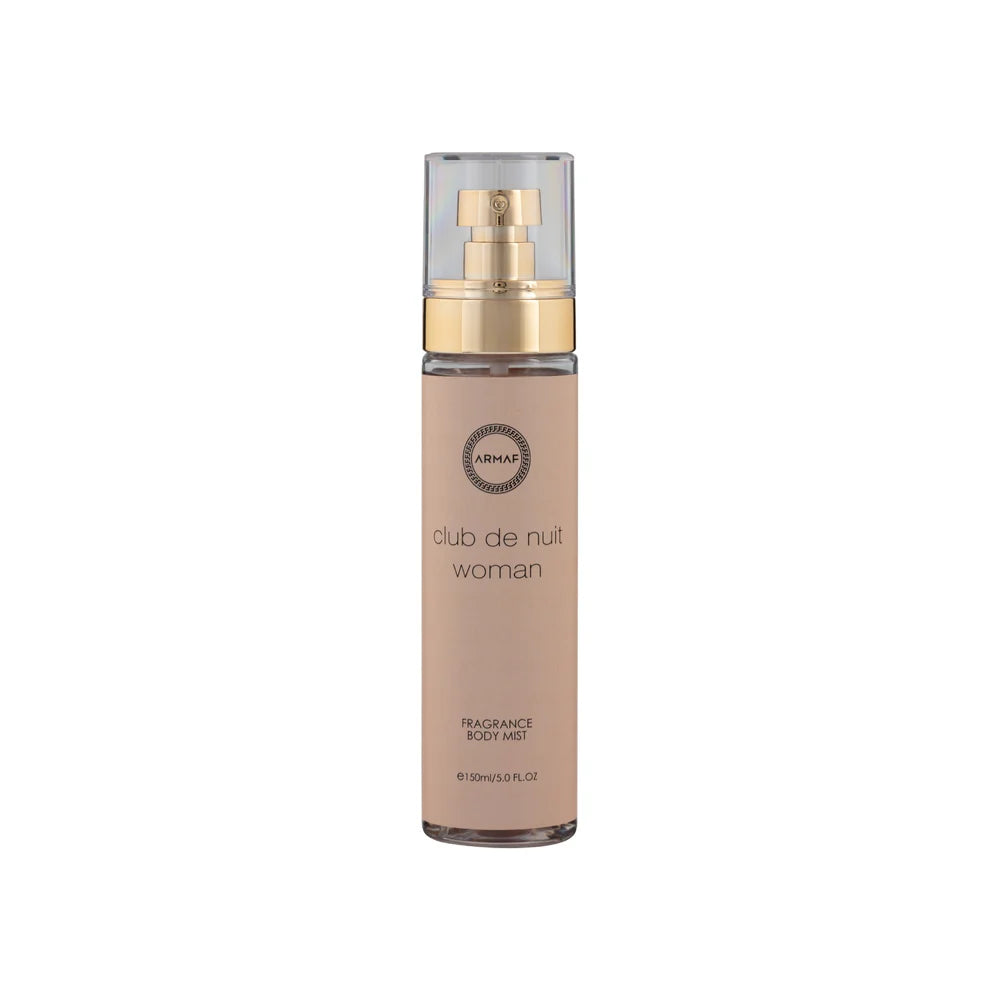Armaf Club De Nuit Woman Fragrance Body Mist 150ml long lasting women's fragrance with bergamot grapefruit peach orange and elegant floral fruity scent