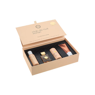 Armaf Club de Nuit Woman Special Edition Gift Set 4 pieces for women with citrus floral fruity fragrance and warm musky vanilla woody base