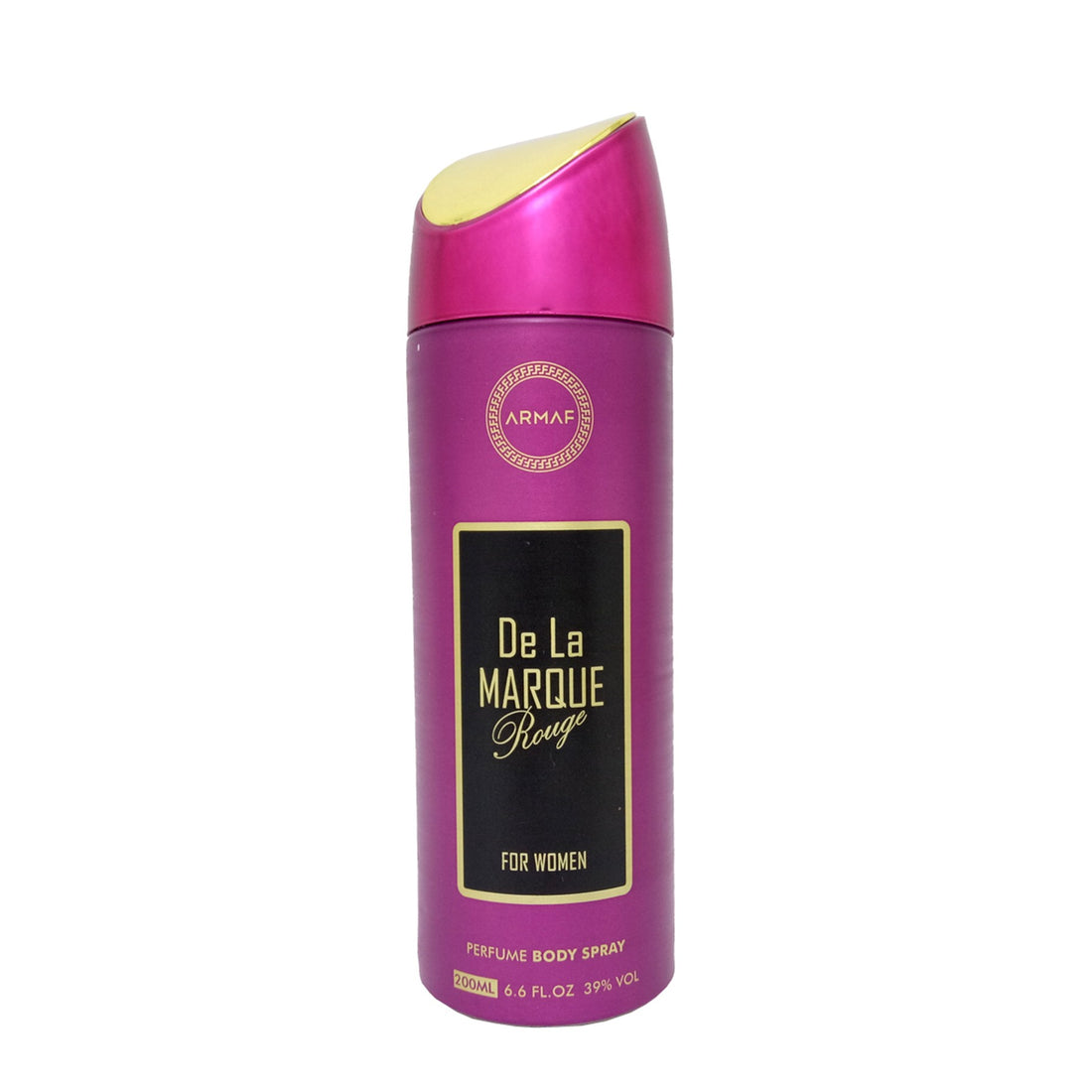 Armaf De La Marque Rouge Deodorant Spray 200ml long lasting women's fragrance with orange blossom rhubarb pink pepper and elegant floral fruity scent
