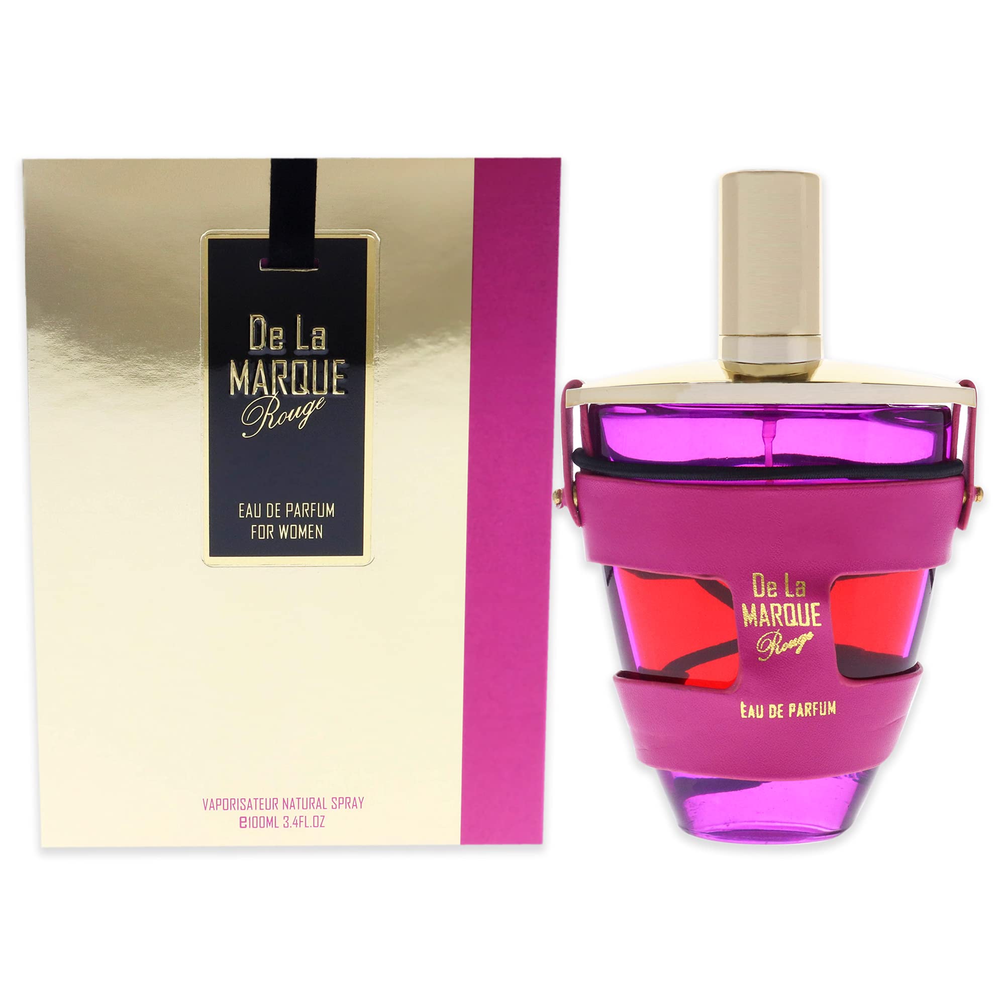 Armaf De La Marque Rouge Eau De Parfum 100ml long lasting women's fragrance with floral fruity vanilla scent