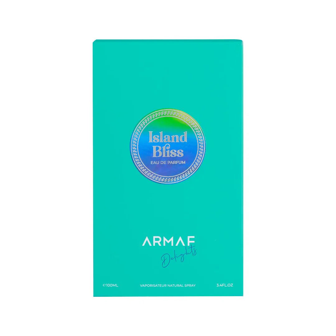 Armaf Delights Island Bliss 100ml premium women's perfume with creamy fruity floral and musky aroma