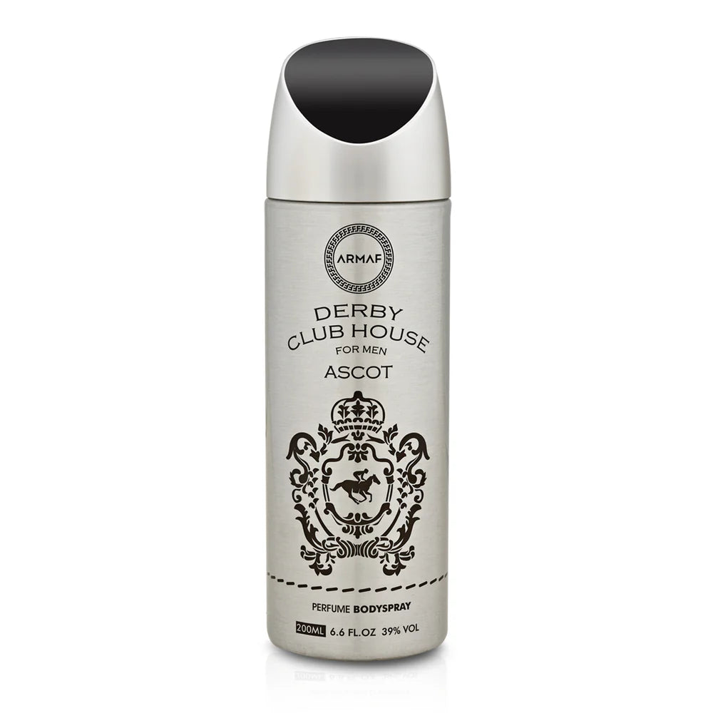 Armaf Derby Club House Ascot Man deodorant spray 200ml long lasting body spray for men with fresh scent