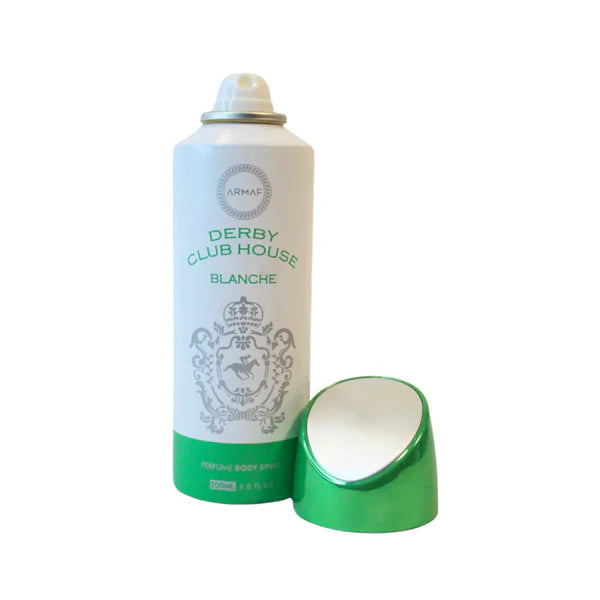Armaf Derby Club House Blanche deodorant spray 200ml fresh clean deodorant for men daily use