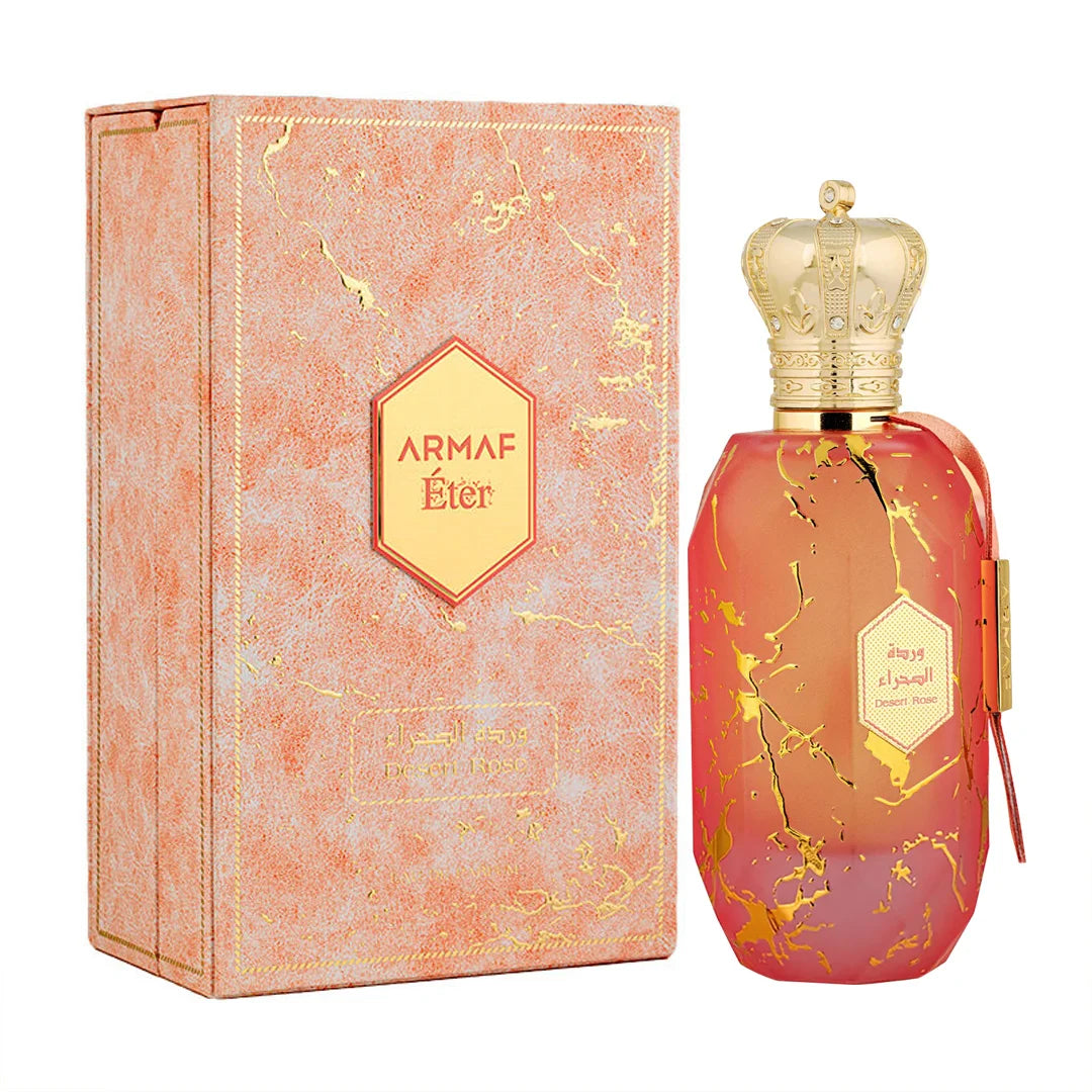Armaf Eter Desert Rose Eau De Parfum fragrance bottle
