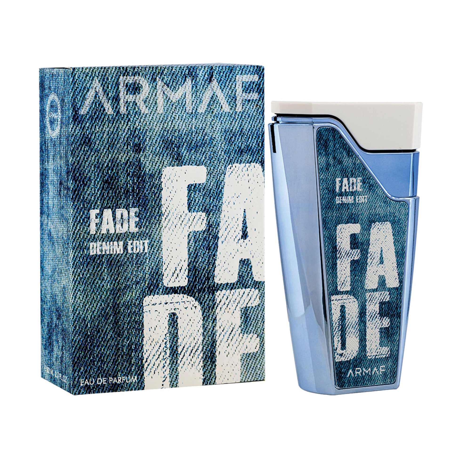 Armaf Fade Denim Edit Eau De Parfum 100ml fragrance bottle
