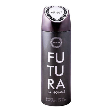 Armaf Futura La Homme body spray 200ml woody leather body spray for men with warm masculine scent