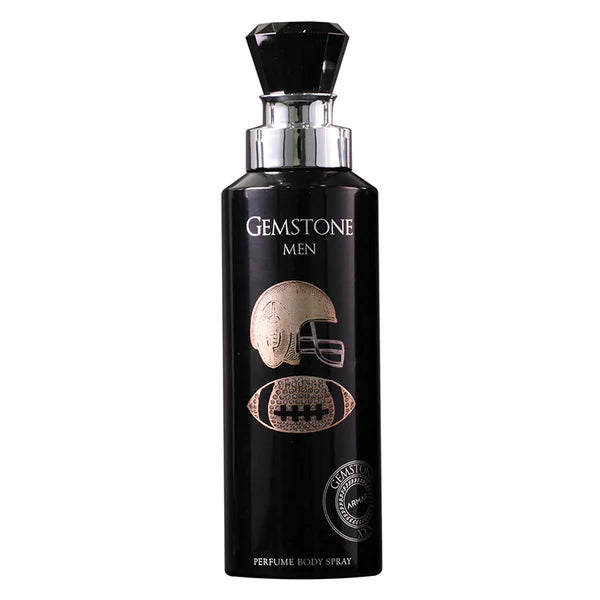 Armaf Gemstone Rugby Sport Men perfume body spray 200ml long lasting body spray for men with fresh scent