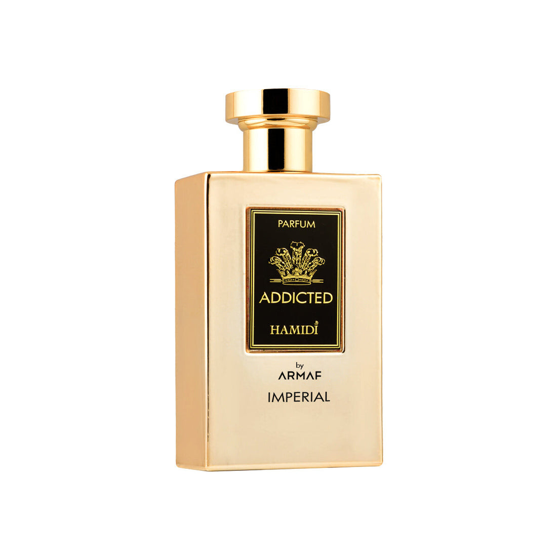 Armaf Hamidi Addicted Imperial Eau De Parfum 120ml unisex fragrance with bergamot red fruits marine accords violet sandalwood white wood vetiver musk and ambroxan notes