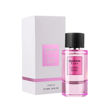 Armaf Hamidi Maison Luxe Gypsy Rose Eau De Parfum 110ml women's fragrance with amber litchi bergamot pear rose oud incense vanilla and woody notes