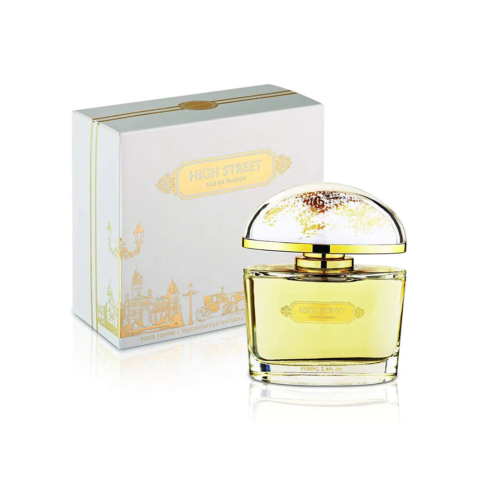 Armaf High Street Woman Eau De Parfum 100ml long lasting women's fragrance with citrus raspberry magnolia honeysuckle and elegant feminine scent