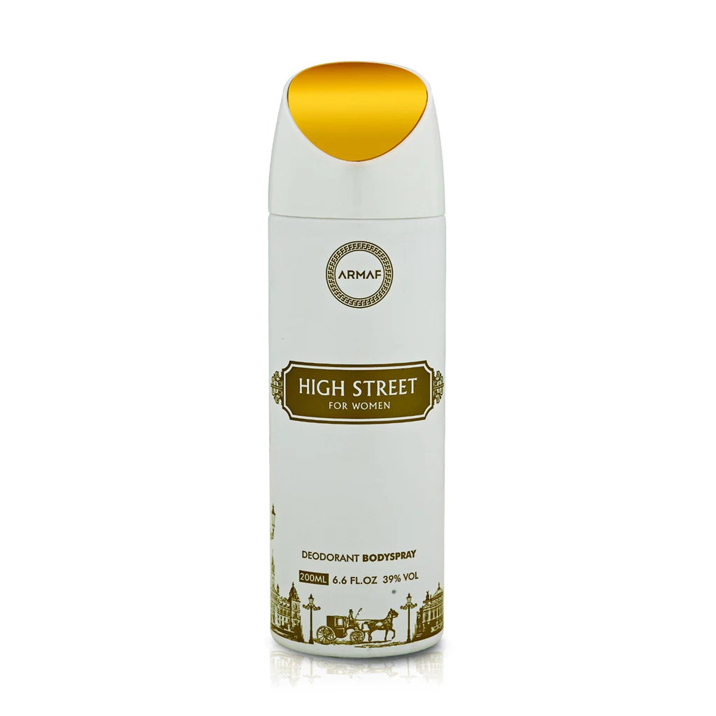 Armaf High Street Woman Deodorant Spray 200ml long lasting women's fragrance with citrus fruity floral notes and elegant feminine scent