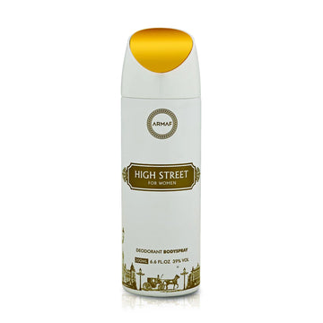 Armaf High Street Woman Deodorant Spray 200ml long lasting women's fragrance with citrus fruity floral notes and elegant feminine scent