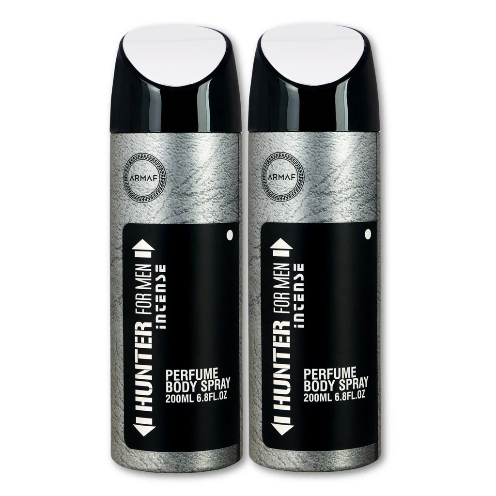 Armaf Hunter Intense Man deodorant spray 200ml intense fragrance body spray for men
