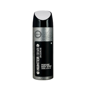 Armaf Hunter Intense Man deodorant spray 200ml long lasting body spray for men with fresh scent