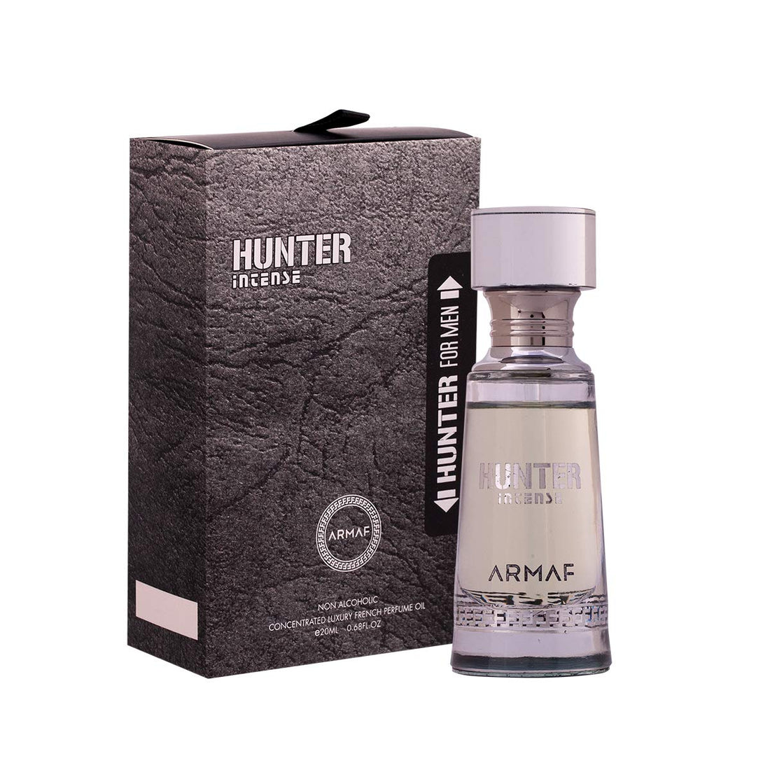 Armaf Hunter Intense Man perfume oil 20ml long lasting men's fragrance with fresh woody spicy scent