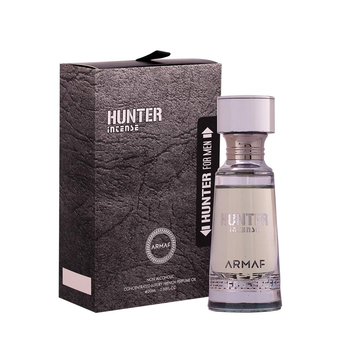 Armaf Hunter Intense Man perfume oil 20ml long lasting men's fragrance with fresh woody spicy scent