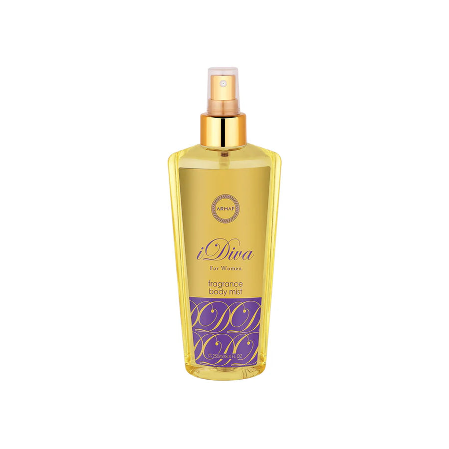 Armaf Idiva Fragrance Body Mist 250ml long lasting women's fragrance body mist with floral fruity and woody notes