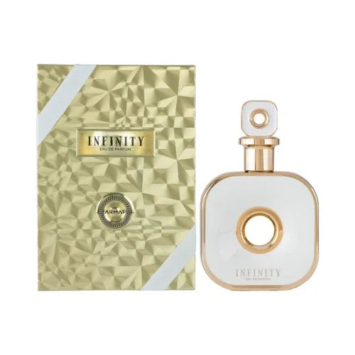 Armaf Infinity Gold Eau De Parfum 100ml long lasting women's fragrance with floral woody musky scent