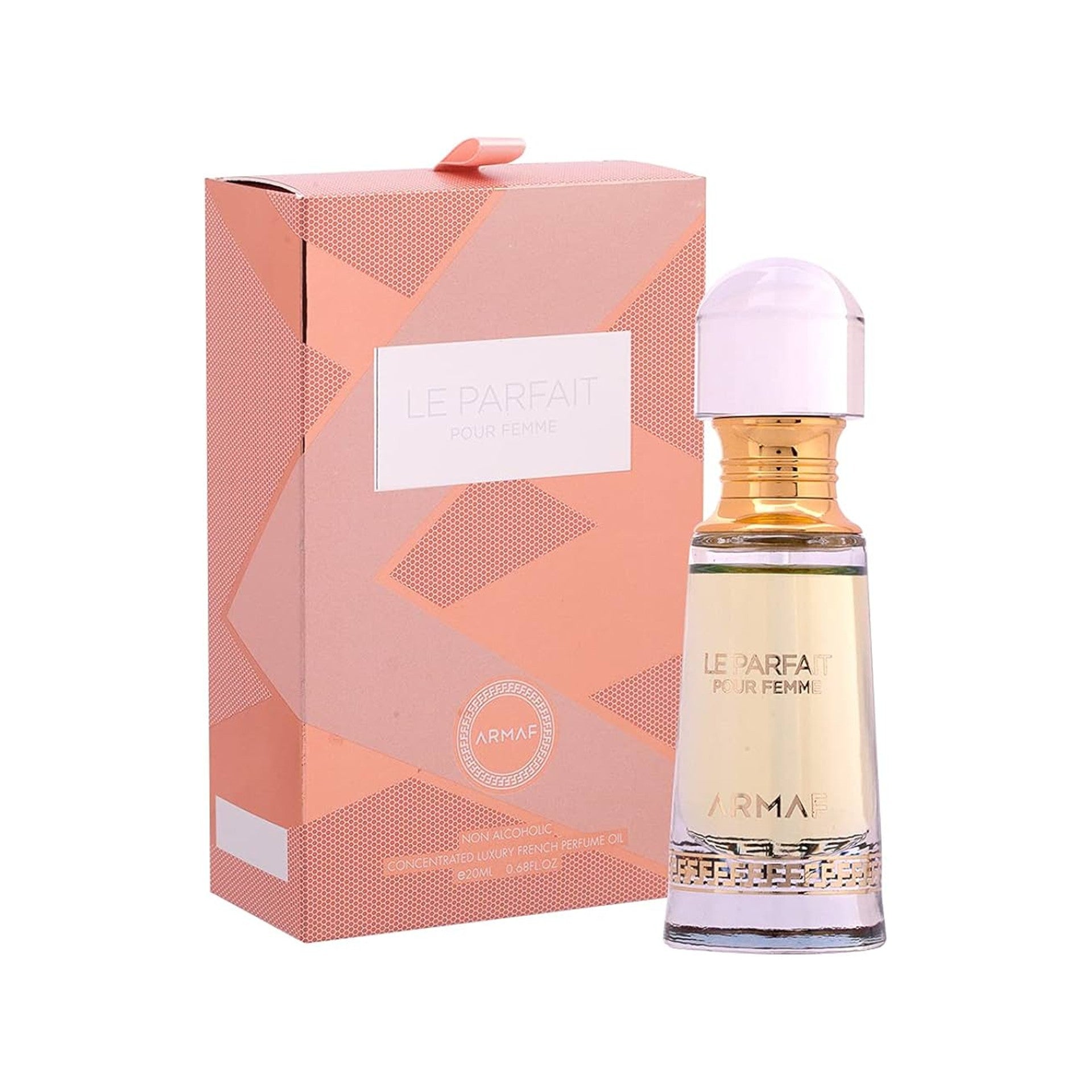 Armaf Le Parfait Pour Femme Perfume Oil 20ml for women with jasmine neroli mandarin and elegant floral notes