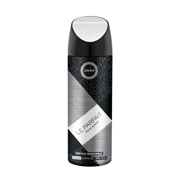 Armaf Le Parfait Pour Homme perfume body spray 200ml long lasting body spray for men with fresh scent