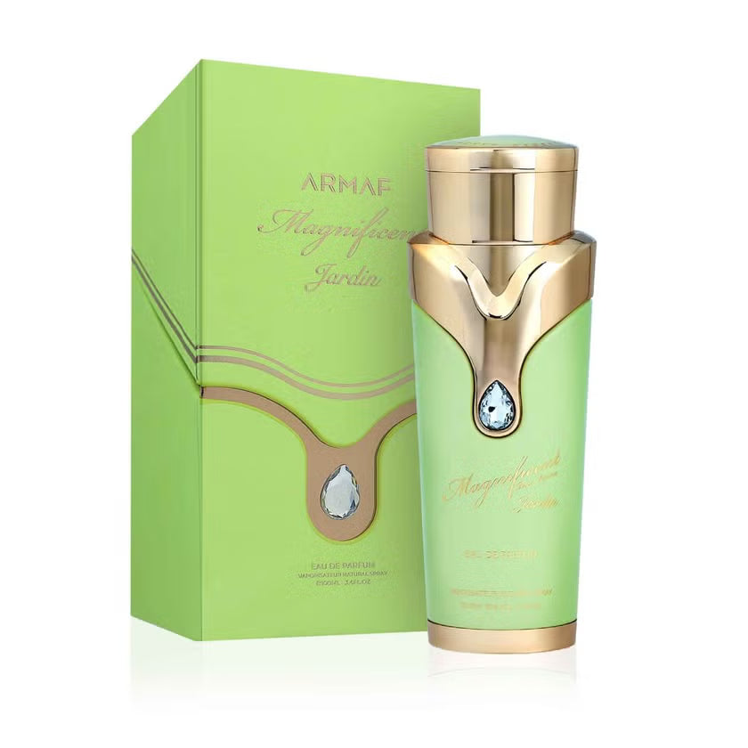 Armaf Magnificent Jardin Eau De Parfum 100ml vanilla marshmallow fragrance with whipped cream cacao and sandalwood notes