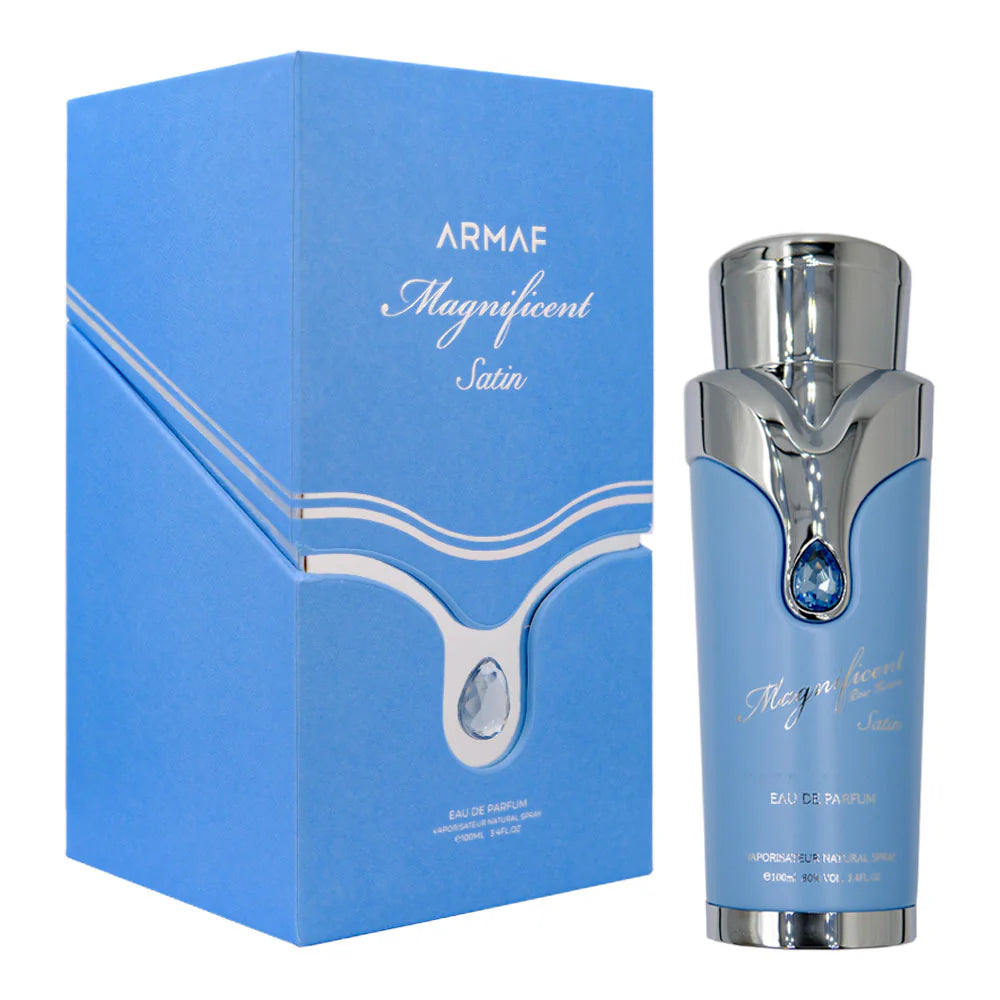 Armaf Magnificent Satin Eau De Parfum 100ml fragrance bottle
